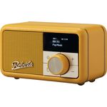 Roberts Radio Revival Petite, Tragbares Radio, Gelb, (DAB, UKW (FM), DAB+) 