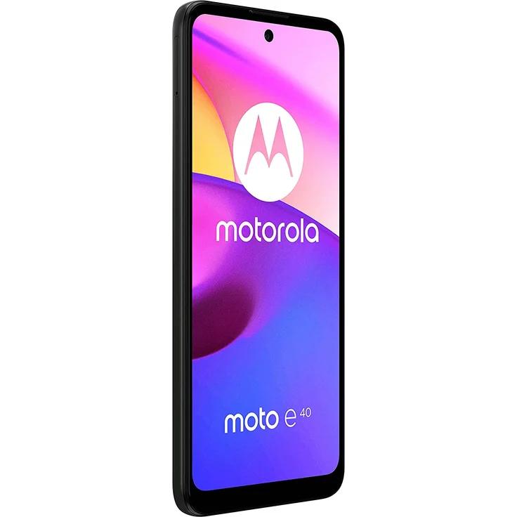 Motorola Moto E40 Smartphone 16,59cm (6,53 Zoll) IPS-Display, 64GB interner Speicher, 4GB RAM, Android 11, Carbon Grey – Bild 2