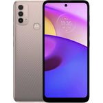 Motorola Moto E40 Smartphone 16,59cm (6,53 Zoll) IPS-Display, 64GB interner Speicher, 4GB RAM, Android 11, Pink Clay