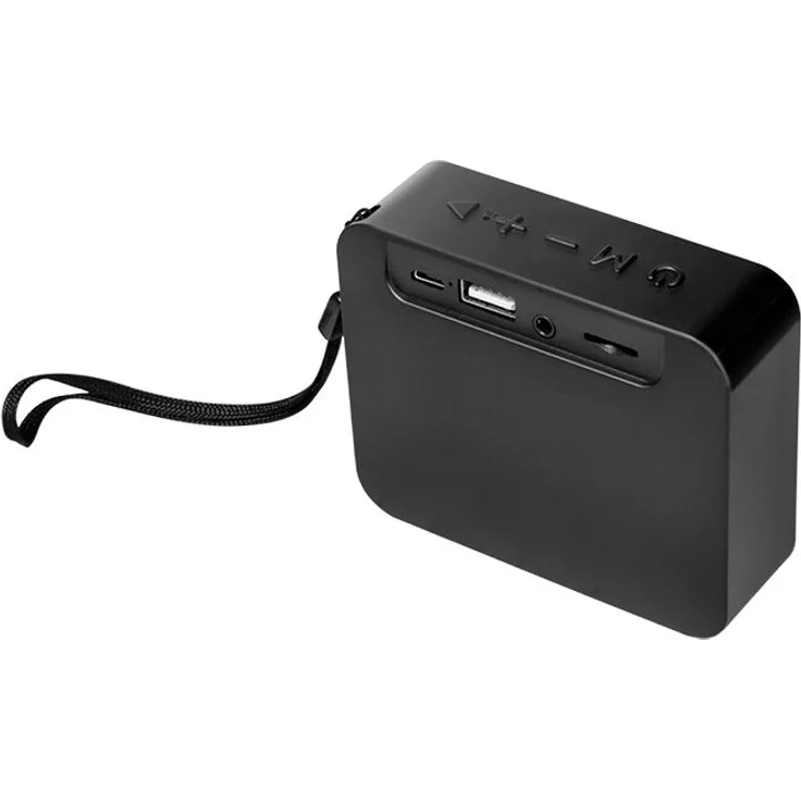 LogiLink Wireless Portable Speaker, Kompakter Bluetooth-Lautsprecher, schwarz – Bild 2