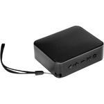 LogiLink Wireless Portable Speaker, Kompakter Bluetooth-Lautsprecher, schwarz