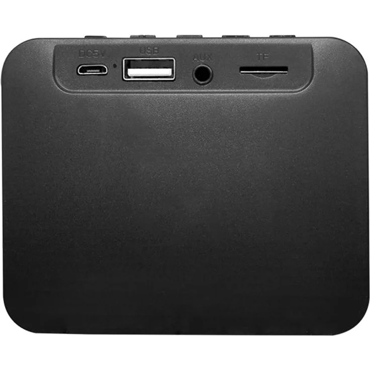 LogiLink Wireless Portable Speaker, Kompakter Bluetooth-Lautsprecher, schwarz – Bild 3