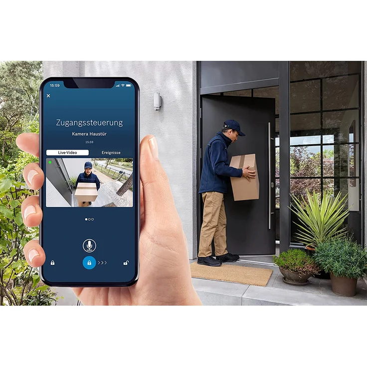 Bosch Smart Home Yale Linus Smart Lock, Türschloss, kompatibel mit Amazon Alexa, Apple HomeKit, Google Home – Bild 2