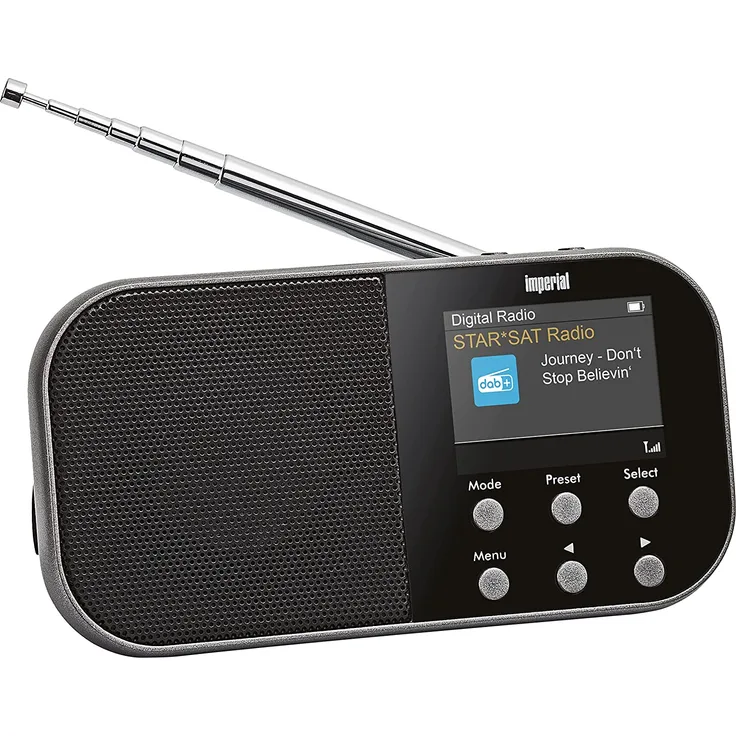 IMPERIAL DABMAN 15 DAB Radio, Digitalradio, DAB+, UKW, schwarz