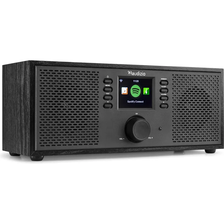 Audizio Rimini Stereoanlage WiFi Internetradio schwarz