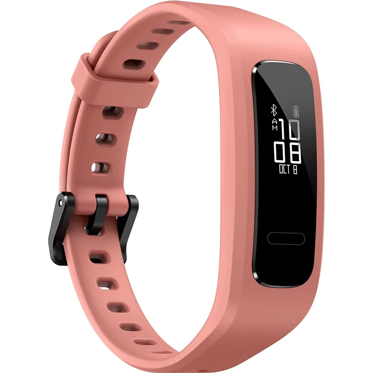 Huawei Band 4e Active Fitness-Tracker Unisex, Einheitsgröße, Kunststoffarmband, Mineral Red – Bild 1