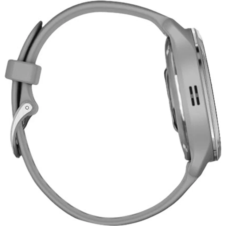 Garmin Venu 2 Plus Smartwatch GPS, Unisex, 43 mm, Edelstahl, Polymergehäuse, Silikon, Silber/Grau – Bild 4