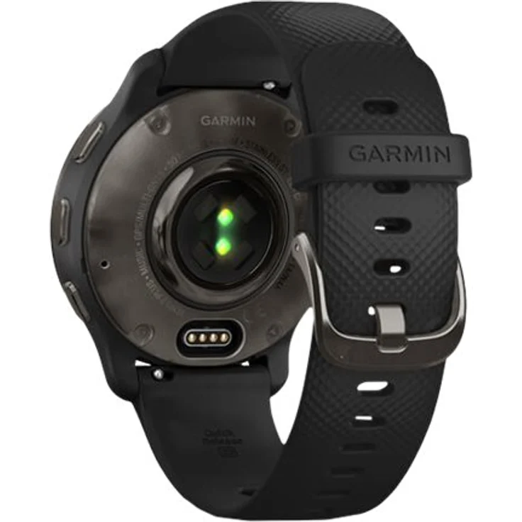 Garmin Venu 2 Plus Smartwatch GPS, Unisex, 43 mm, Edelstahl, Polymergehäuse, Silikon, Schwarz/Schiefergrau – Bild 10