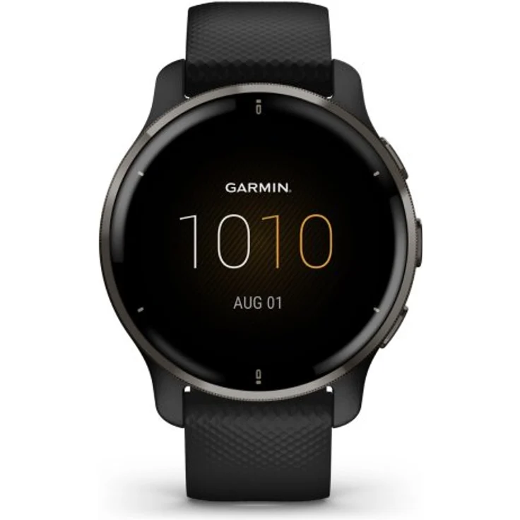 Garmin Venu 2 Plus Smartwatch GPS, Unisex, 43 mm, Edelstahl, Polymergehäuse, Silikon, Schwarz/Schiefergrau – Bild 8