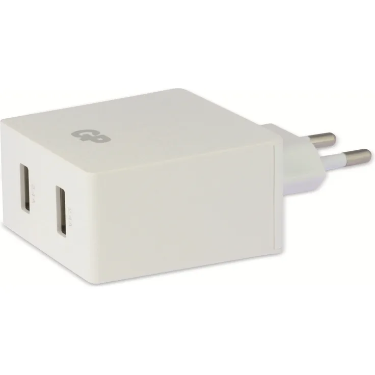 USB Ladegerät GP Batteries WA42 , 5V, 4800 mA, 2x USB