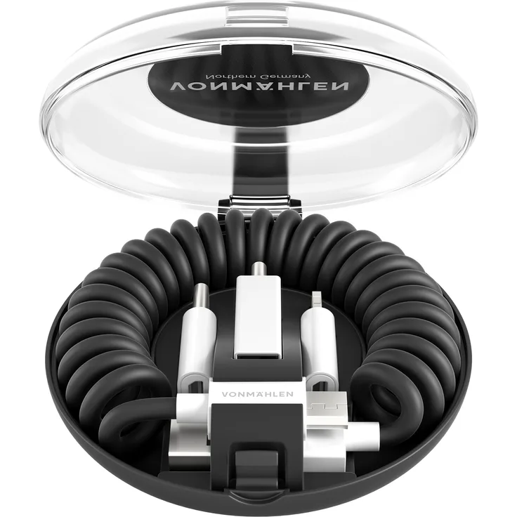 Vonmählen Lade- und Datenkabel Allroundo - schwarz