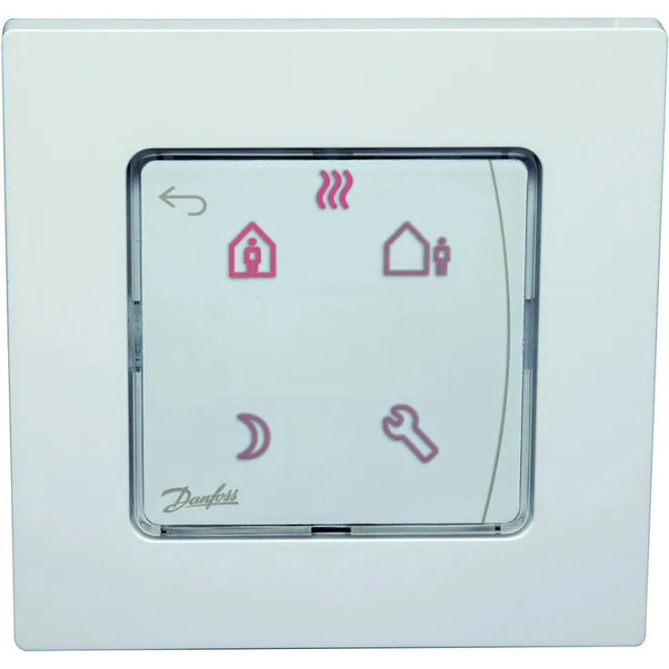 Danfoss 088U1020 Icon Raumthermostat, programmierbar, weiß
