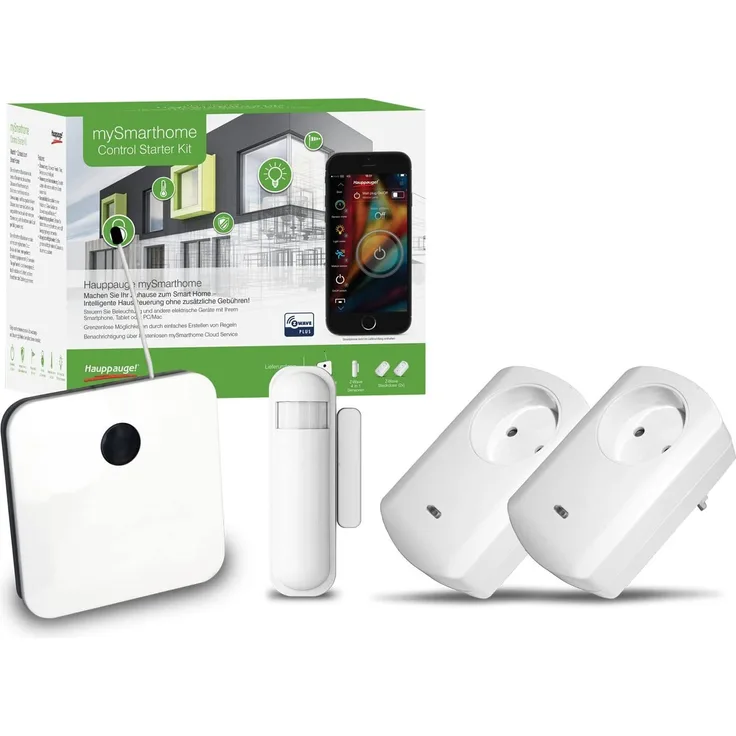 Hauppauge 01550 mySmarthome Control Starter Kit Z-Wave, weiß