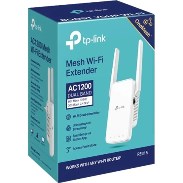 TP-Link RE315 WL-Repeater (AC1200 Wi-Fi Range Extender) – Bild 4