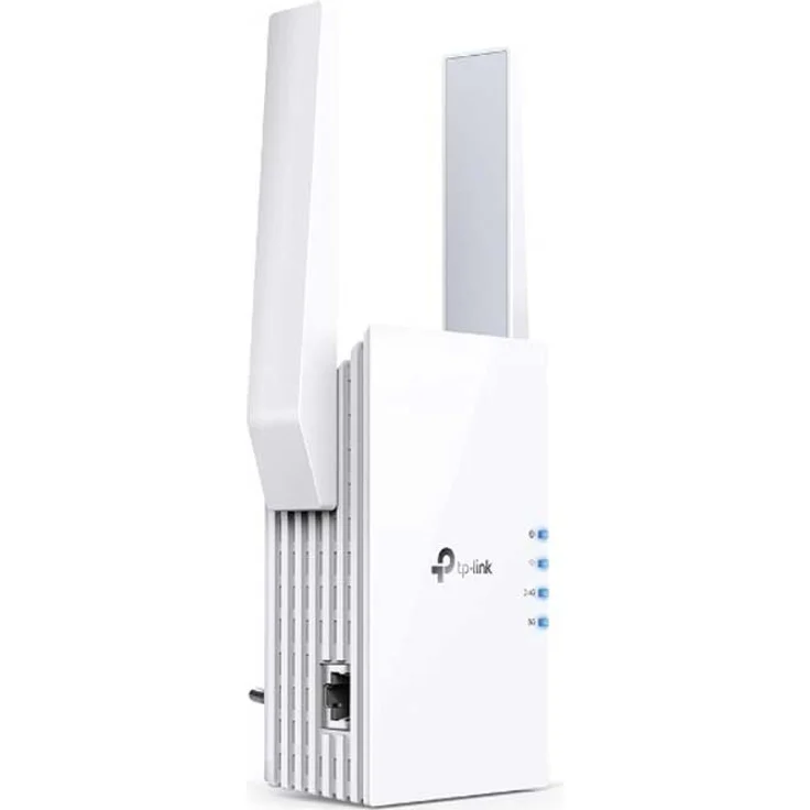 TP-Link RE505X WiFi 6 WLAN Verstärker Repeater AX1500 (Dualband 1200 MBit/s 5GHz + 300 MBit/s 2,4 GHz, Gigabit Port, maximale Abdeckung, kompatibel zu allen WLAN Routern, Hochgeschwindigkeitsmodus) Weiß – Bild 2