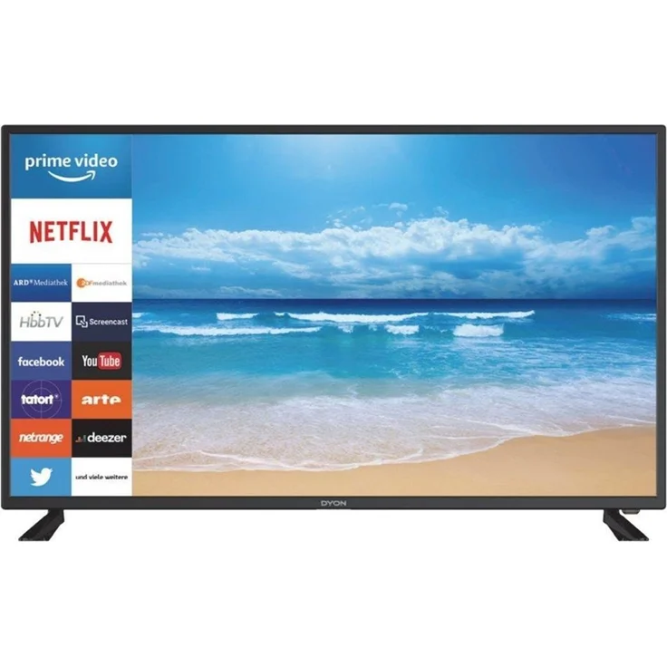 DYON 43 XT 108 cm (43 Zoll) LED Smart TV (Full HD, kein HDR, Edge-LED) HD-Triple-Tuner (Sat, Antenne, Kabel) Energieklasse G – Bild 1