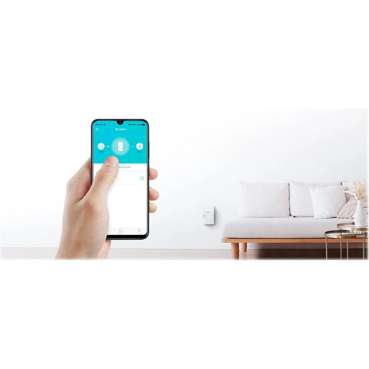 TP-Link RE500X WiFi 6 WLAN Verstärker Repeater AX1500 (Dualband 1200MBit/s 5GHz + 300MBit/s 2,4GHz, Tri-Core 1,5 GHz CPU) – Bild 6