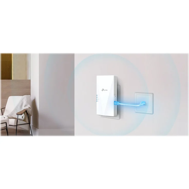 TP-Link RE500X WiFi 6 WLAN Verstärker Repeater AX1500 (Dualband 1200MBit/s 5GHz + 300MBit/s 2,4GHz, Tri-Core 1,5 GHz CPU) – Bild 8