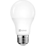Ezviz LB1 White Glühbirne mit Fernbedienung via App, E27, Smart LED-Lampe, 8 W, 806 lm, dimmbar, mehrfarbiges Warmlicht, kein Hub erforderlich, kompatibel mit Alexa / Google Home, warmweiß, E27 (312800158)