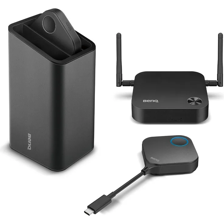 BenQ Zubehör InstaShow (2 Transmitter, 1 Receiver, 1 Craddle) WDC10C (9H.JLD78.N3E)