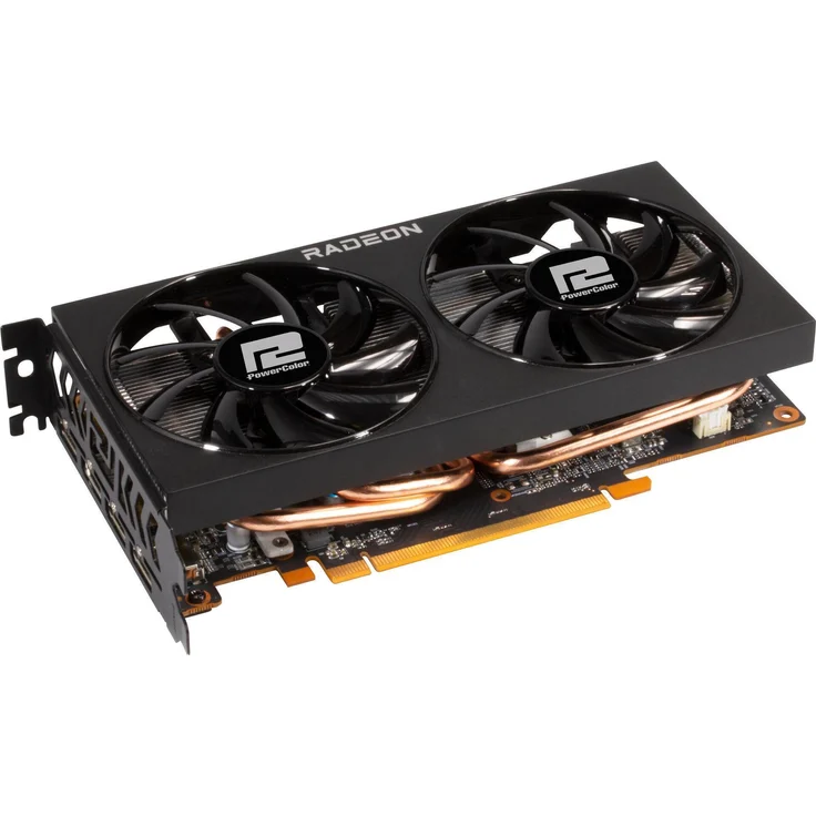PowerColor Radeon RX 6600 Fighter, 8GB GDDR6, HDMI, 3x DP (AXRX 6600 8GBD6-3DH) – Bild 3