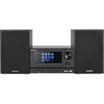 M-7000S Home-Audio-Minisystem DAB+,FM 30 W Bluetooth, schwarz