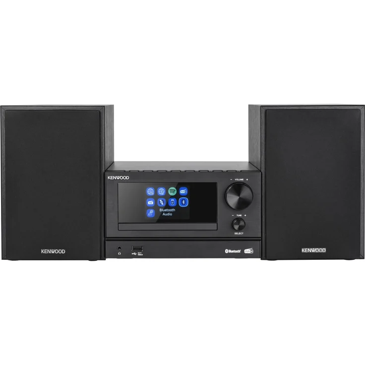 M-7000S Home-Audio-Minisystem DAB+,FM 30 W Bluetooth, schwarz – Bild 1