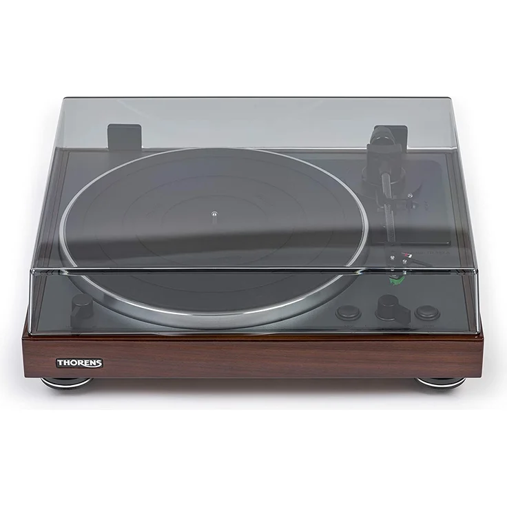 Thorens TD 102 A, AT-VM95E Walnuss, Hochglanz, braun – Bild 5