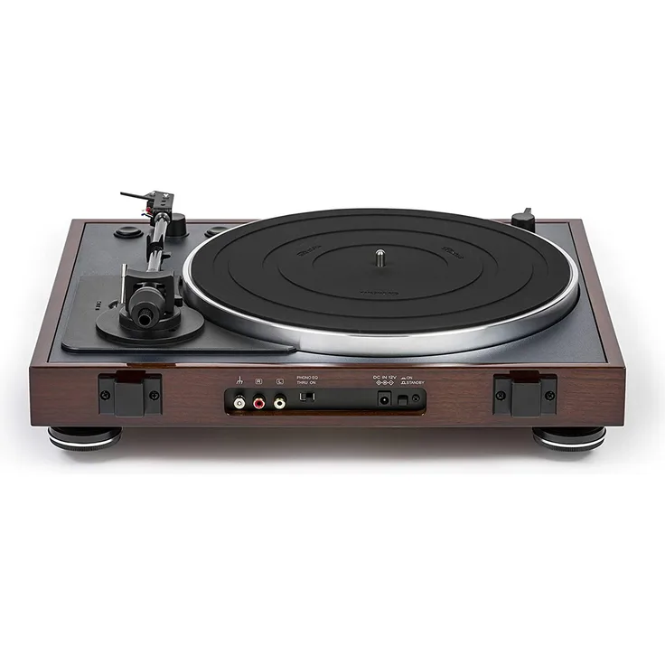 Thorens TD 102 A, AT-VM95E Walnuss, Hochglanz, braun