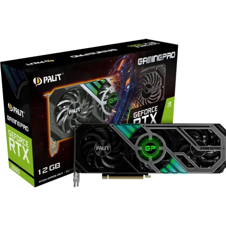 Palit GeForce RTX 3080 GamingPro, 12GB GDDR6X, HDMI, 3x DP NED3080019KB-132AA