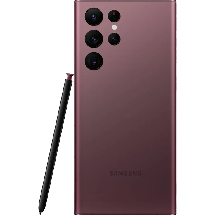 Samsung Galaxy S22 Ultra 5G Smartphone 17,27cm (6,8 Zoll) AMOLED-Display, 128GB interner Speicher, 8GB RAM, Dual-SIM, Burgundy – Bild 15