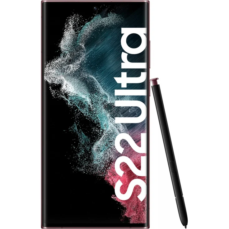 Samsung Galaxy S22 Ultra 5G Smartphone 17,27cm (6,8 Zoll) AMOLED-Display, 128GB interner Speicher, 8GB RAM, Dual-SIM, Burgundy – Bild 10