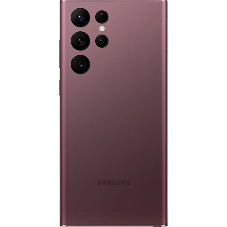 Samsung Galaxy S22 Ultra 5G Smartphone 17,27cm (6,8 Zoll) AMOLED-Display, 256GB interner Speicher, 12GB RAM, Dual-SIM, Burgundy – Bild 3