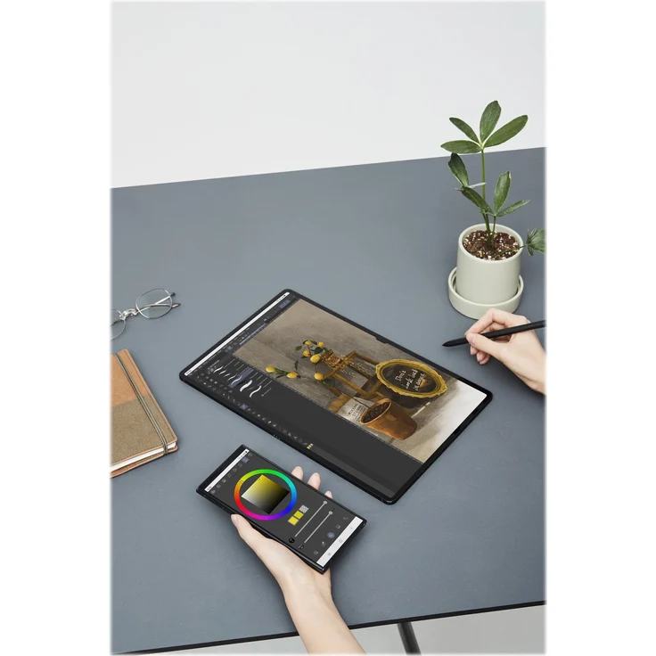 Samsung Galaxy Tab S8 Ultra Quad-HD Auflösung 14,6 Zoll, 5G-Tablet, 512 GB Speicher, Android 12, Graphite (SM-X906BZAF) – Bild 12
