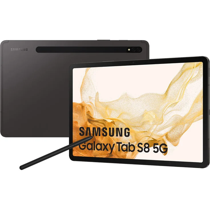 Samsung X706B Galaxy Tab S8 5G Quad-HD Auflösung 11 Zoll, 5G-Tablet, Snapdragon 8, 128 GB Speicher, Android 12, Graphite (SM-X706BZAA) – Bild 12