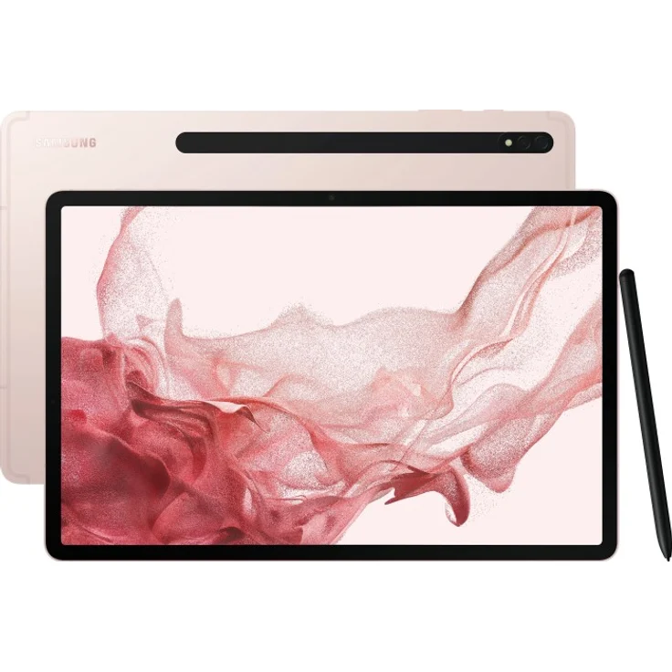 Samsung X800N Galaxy Tab S8+ Quad-HD Auflösung 12,4 Zoll, WLAN-Tablet, Snapdragon 8, 256 GB Speicher, Android 12, Gold (SM-X800NIDB) – Bild 2