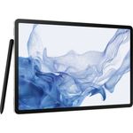 Samsung X800N Galaxy Tab S8+ Quad-HD Auflösung 12,4 Zoll, WLAN-Tablet, Snapdragon 8, 256 GB Speicher, Android 12, Silver (SM-X800NZSB)