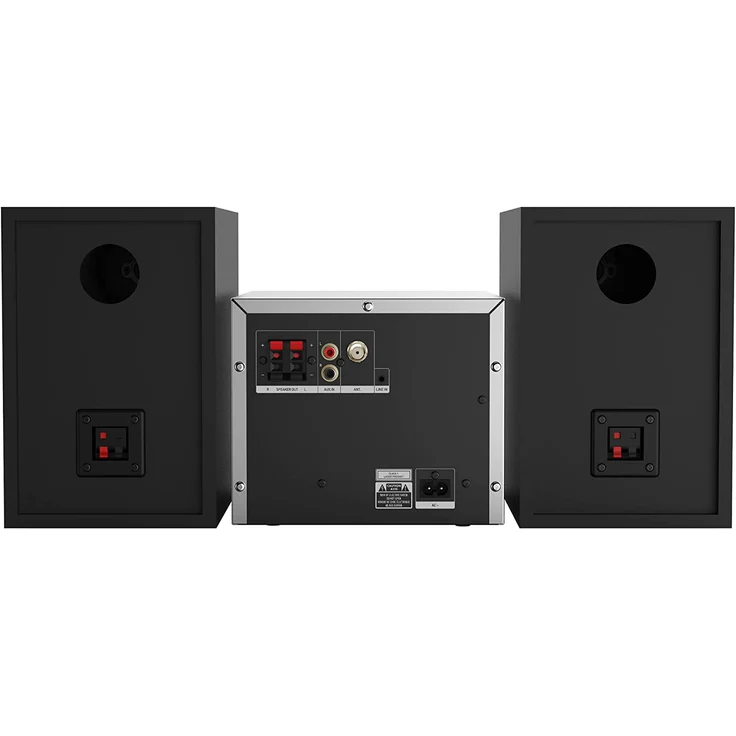 Grundig GHF1070 HiFi System BT CMS4200BTDAB+, schwarz, silber – Bild 4