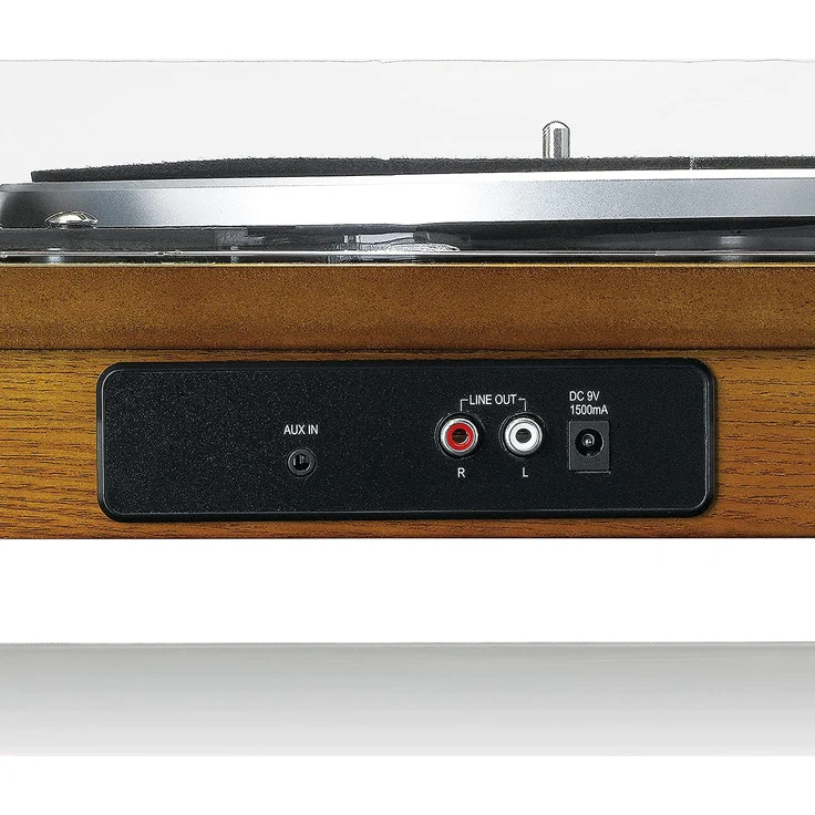 Lenco LS-55WA Walnuss, integrierte Lautsprecher, Bluetooth, braun – Bild 6