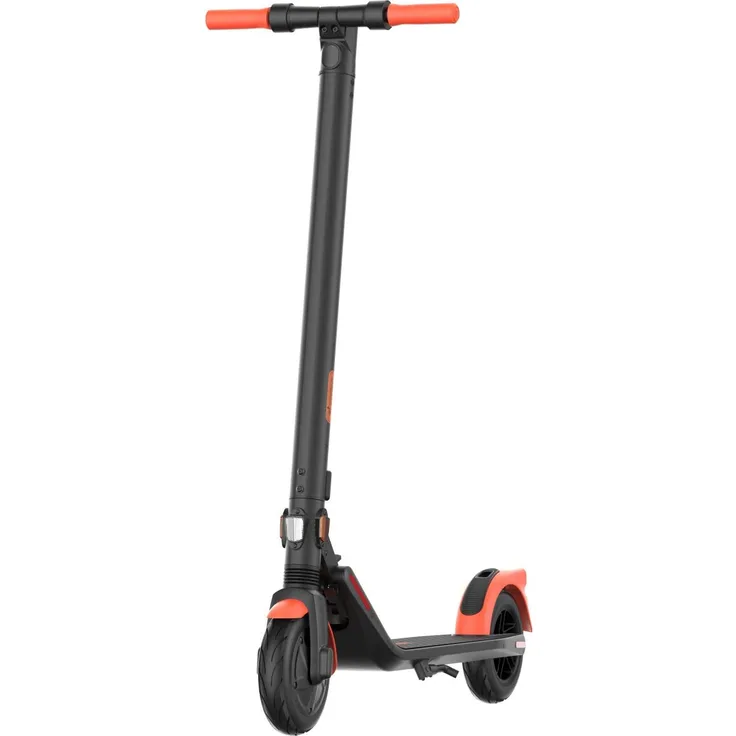 Ninebot by Segway ES1LD E-Scooter, mit Straßenzulassung, Schwarz/Orange, 20 km/h