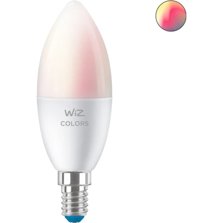 WiZ Smarte Full Color RGB LED Lampe, E14 Kerzenform, 40 W, 16 Mio. Farben, steuerbar über WiZ App oder WiZ Click – Bild 5