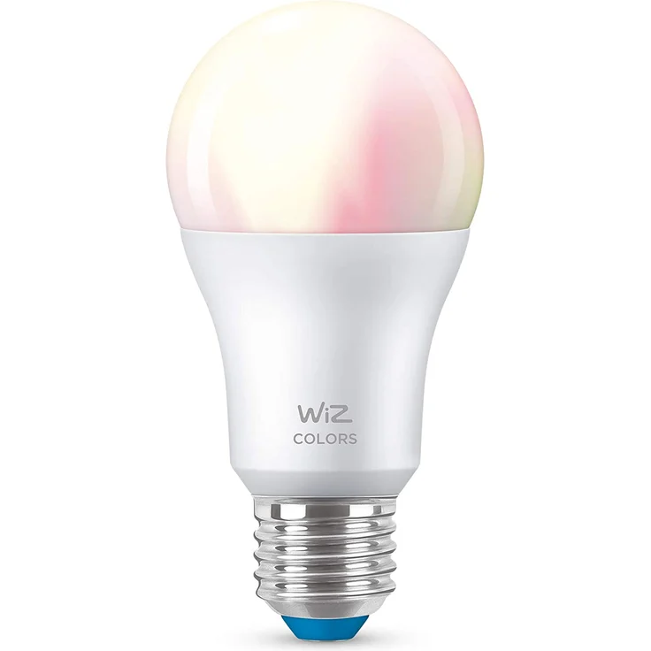 WiZ Smarte Full Color RGB LED Lampe, E27 Standardform, 60 W, 16 Mio. Farben, steuerbar über WiZ App oder WiZ Click – Bild 2