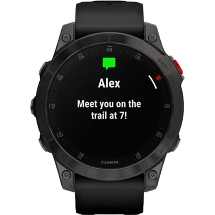 Garmin epix 2 SAPPHIRE Smartwatch GPS, Unisex, 47mm, Polymergehäuse mit Rückseite aus Titan, Silikonarmband, Schwarz/Schiefergrau (010-02582-11) – Bild 12