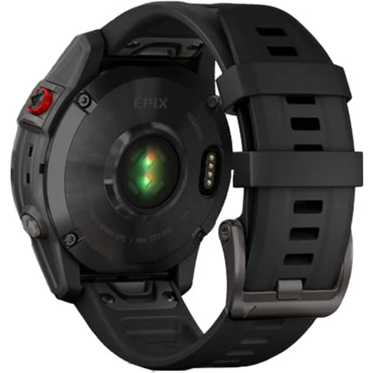 Garmin epix 2 SAPPHIRE Smartwatch GPS, Unisex, 47mm, Polymergehäuse mit Rückseite aus Titan, Silikonarmband, Schwarz/Schiefergrau (010-02582-11) – Bild 13