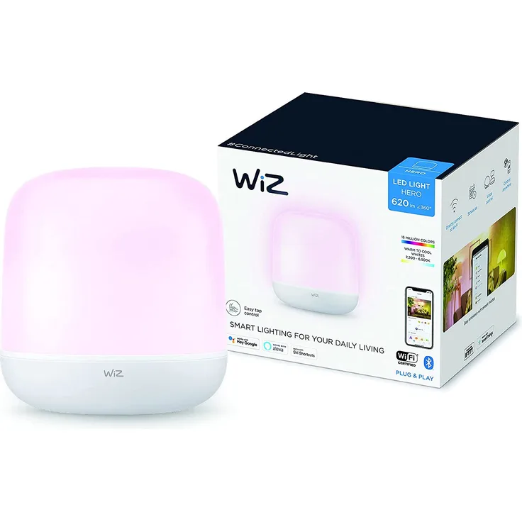 WiZ Hero Tischleuchte Tunable White & Colour Portable Einzelpack