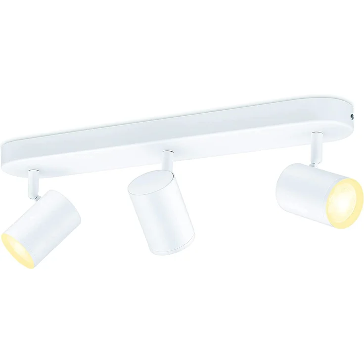 WiZ IMAGEO WiZ Spots LED-Deckenleuchte, 3x5 W, 27-65 K, Tunable White, 15 W, warmweiß, weiß – Bild 2