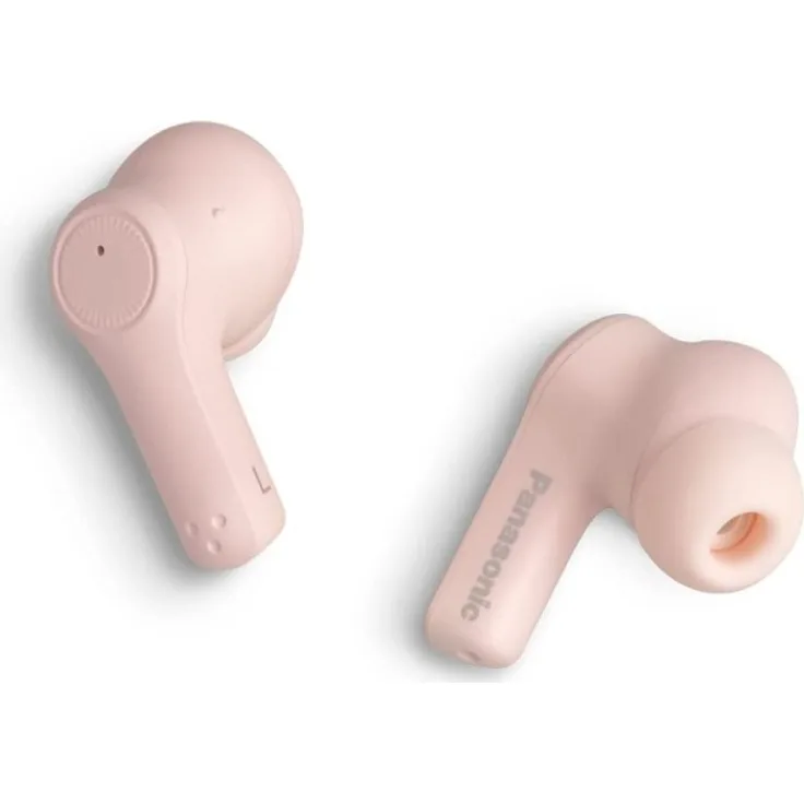 Panasonic RZ-B210W True Wireless In-Ear-Kopfhörer, Bluetooth, Mikrofon, wasserdicht, rosa