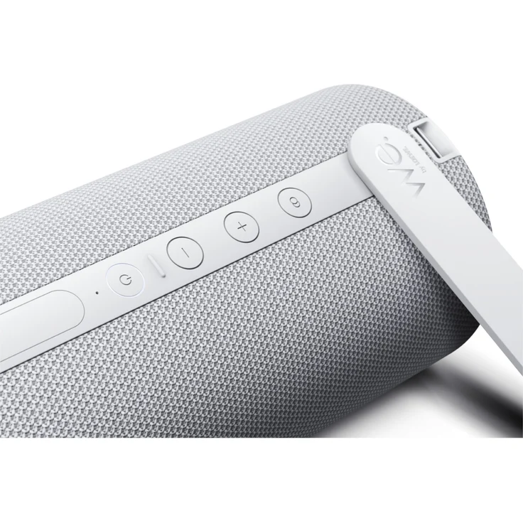 We. HEAR 2 Bluetooth-Lautsprecher, Hellgrau  – Bild 3