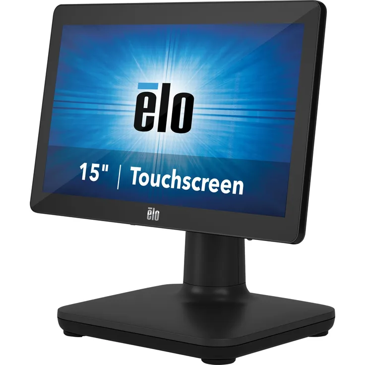 EloPOS System i3 - Standfuß mit I-O-Hub - All-in-One - 1 x Core i3 8100T - 3.1 GHz - RAM 8 GB - SSD 128 GB
