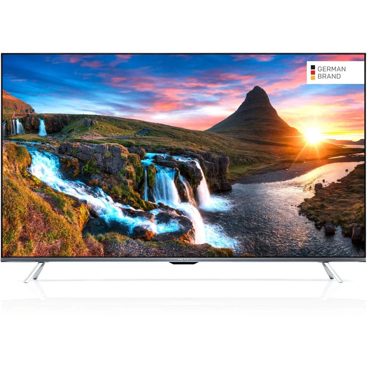 METZ blue 43MUC7001 108 cm (43 Zoll) LED Smart TV (Ultra HD, HDR, Direct-LED) HD-Triple-Tuner (Sat, Antenne, Kabel) Energieklasse G – Bild 1
